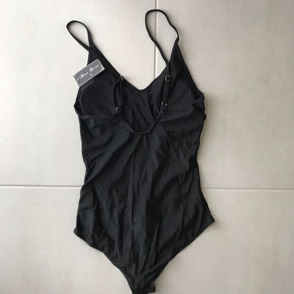 Rosa Secret One Piece Swimsuit Ruched Swimwear - Picture 5 of 8